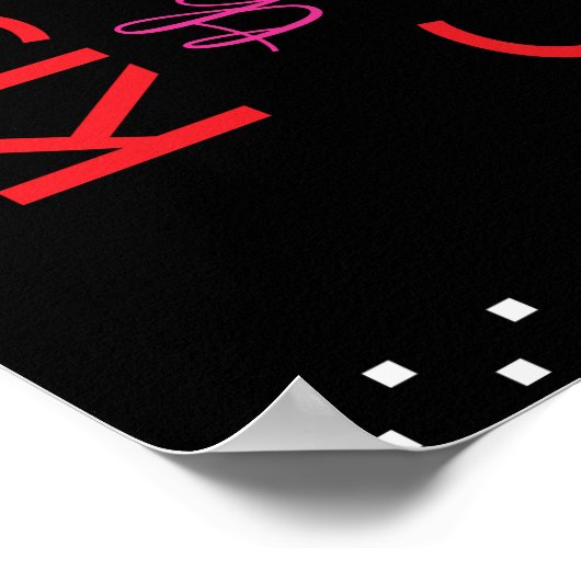 Kuss der Koch Poster (Ecke)