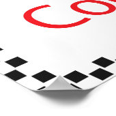 Kuss der Koch Poster (Ecke)