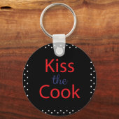 Kuss der Koch Schlüsselanhänger (Vorderseite)