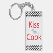 Kuss der Koch Schlüsselanhänger (Vorderseite links)