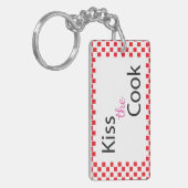 Kuss der Koch Schlüsselanhänger (Vorderseite links)