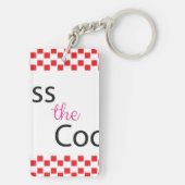 Kuss der Koch Schlüsselanhänger (Rückseite)