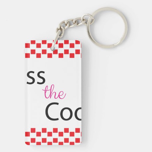 Kuss der Koch Schlüsselanhänger (Rückseite)