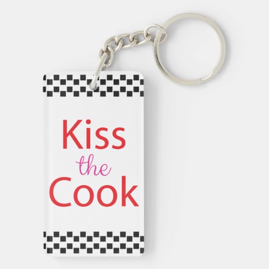 Kuss der Koch Schlüsselanhänger (Rückseite)