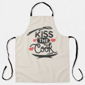 Kuss der Koch Schürze (Vorderseite)