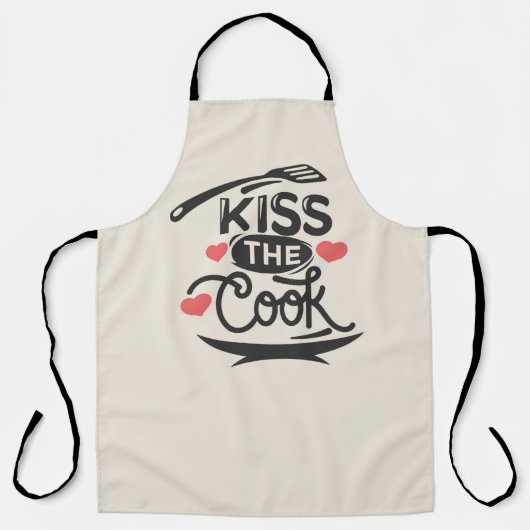 Kuss der Koch Schürze (Vorderseite)