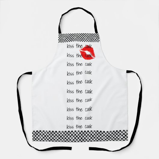 Kuss der Koch Schürze (Vorderseite)