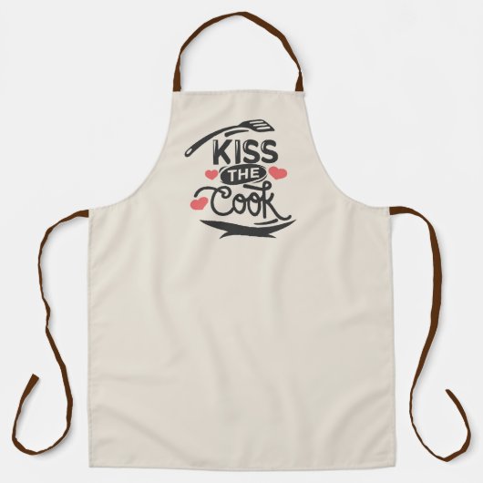 Kuss der Koch Schürze (Vorderseite)