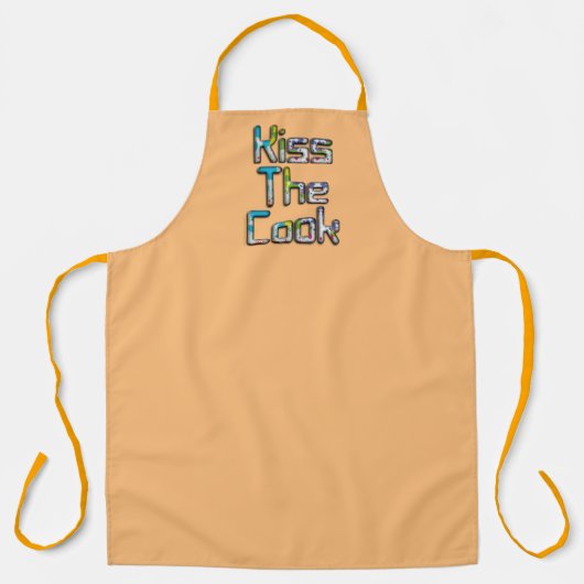 Kuss der Koch Schürze (Vorderseite)