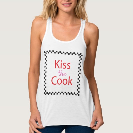 Kuss der Koch Tank Top (Vorderseite)