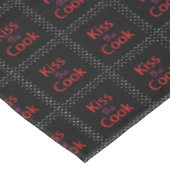 Kuss der Koch Tischdecke (Schrägansicht)