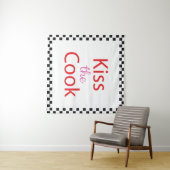 Kuss der Koch Wandteppich (Beispiel (Horizontal))