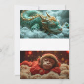 Kuss der Sternenleuchte: Crystal Starry Night Wedd Einladung (Rückseite)