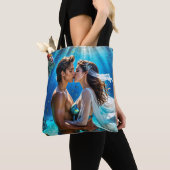 Kuss der Unterwasserliebenden Tasche (Von Nahem)