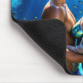 Kuss der Unterwasserliebhaber Mousepad (Ecke)