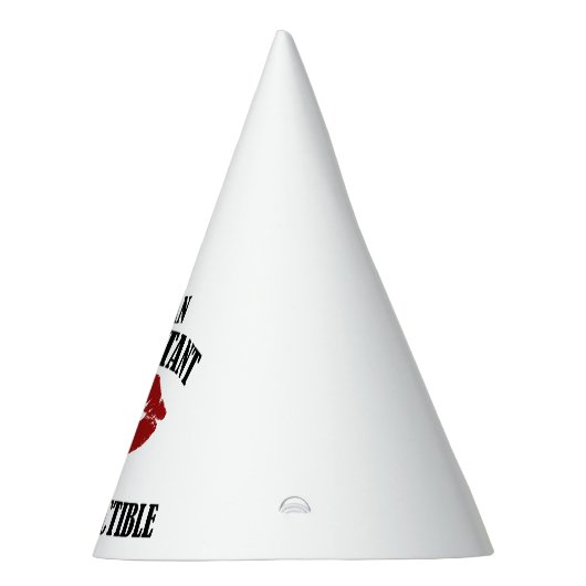 Kuss der Wirtschaftsprüfer lustige CPA Partyhütchen (Rechts)