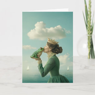 Kuss des Froschprinzen Karte