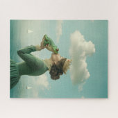 Kuss des Froschprinzen Puzzle (Horizontal)