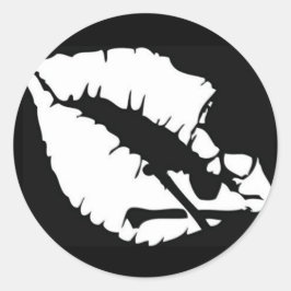 Kuss des Sticker für die Todesrunde