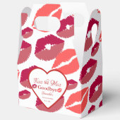 Küss die Braut zum Abschied valentine Junggesellin Geschenkschachtel (Offen)