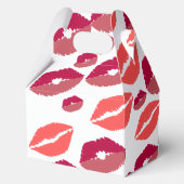 Küss die Braut zum Abschied valentine Junggesellin Geschenkschachtel (Rückseite)