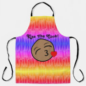 Küss die Cook-Überdruck-Schürze Schürze (Vorderseite)
