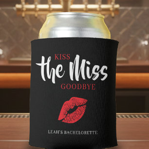 Küss die Miss Goodbye - Junggesellinnen-Abschiedsp Dosenkühler