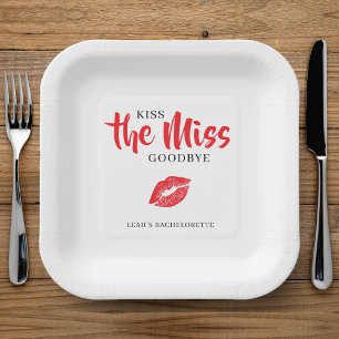 Küss die Miss Goodbye - Junggesellinnenabschied mi Pappteller