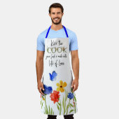 Küss die Schürze der Cook-Floral (Getragen)