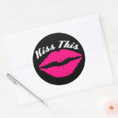 Küss diesen Aufkleber (Umschlag)