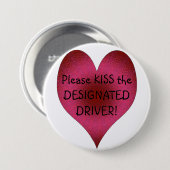 KUSS - ein Fahrerknopf Button (Vorne & Hinten)