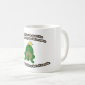 Kuss-Frosch-Tasse Kaffeetasse (VorderseiteRechts)