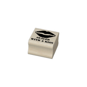 Kuss-Gummi-Briefmarke Gummistempel