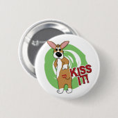 Kuss-HinternCorgi Button (Vorne & Hinten)
