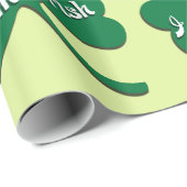 Kuss ich irisch sein geschenkpapier (Rolleneckpunkt)
