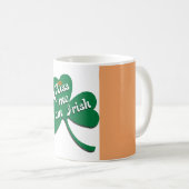 Kuss ich irisch sein kaffeetasse (VorderseiteRechts)