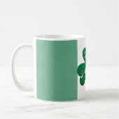 Kuss ich irisch sein kaffeetasse (Links)