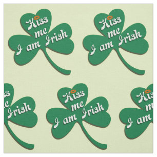 Kuss ich irisch sein stoff