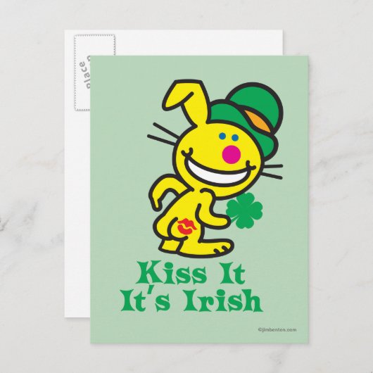 Kuss it postkarte (Vorne/Hinten)