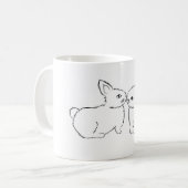 Kuss Kaffeetasse (Vorderseite Links)