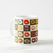 Kuss-Kuss Kaffeetasse (Vorderseite Links)