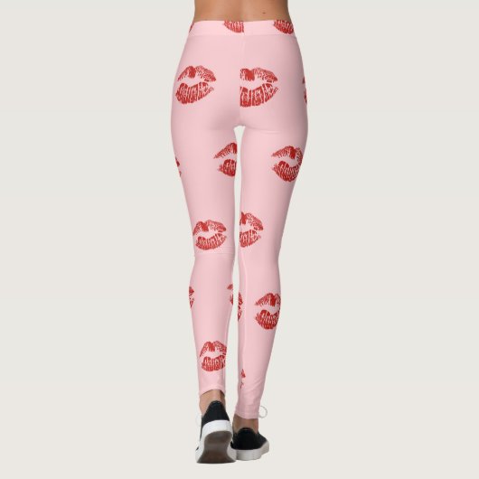 Küss Leggings (Rückseite)