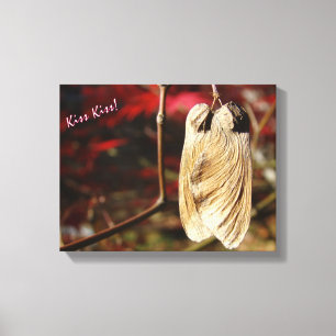 Küss! Leinwanddruck
