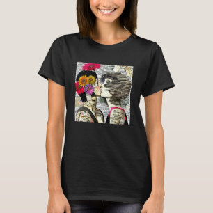 Kuss   LGBTQ Liebe   Zwei Frauen küssen sich Stolz T-Shirt