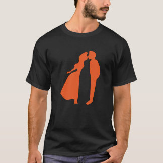 Kuss, Liebhaber, Embrace, Leidenschaft, Romantik T-Shirt
