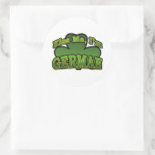 Küss Me Ich bin Deutscher Sticker (Tasche)