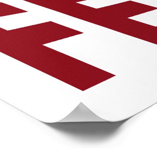 Küss Me Ich bin Feminist Poster (Ecke)