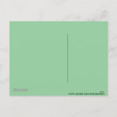 Kuss me im Irish Collection Feiertagspostkarte (Rückseite)