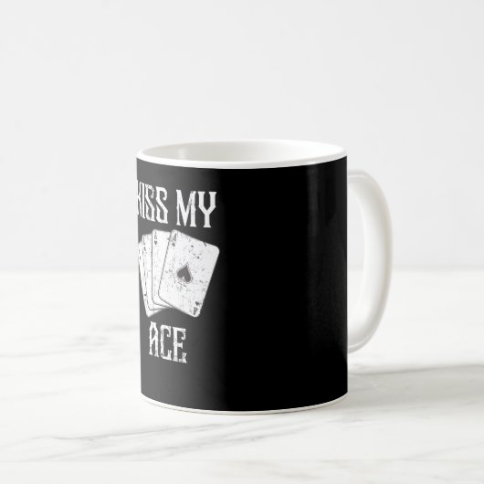 Kuss mein Ass Kaffeetasse (VorderseiteRechts)