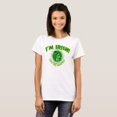 Küss mein Kleeblatt Frauen T-Shirt (Vorne ganz)